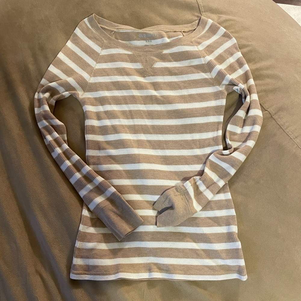 Striped Long Sleeve Old Navy Shirt